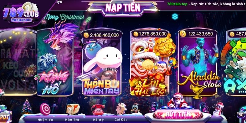 Giới thiệu top game nổ hũ 789CLUB hấp dẫn hiện nay 