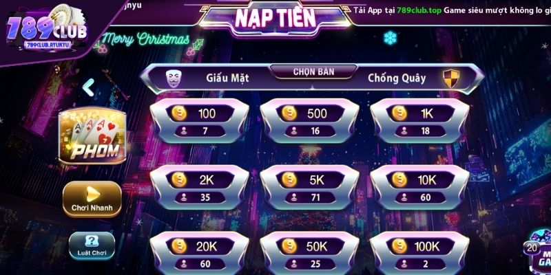 Giới thiệu về bản chất game Phỏm 789CLUB đỉnh cao