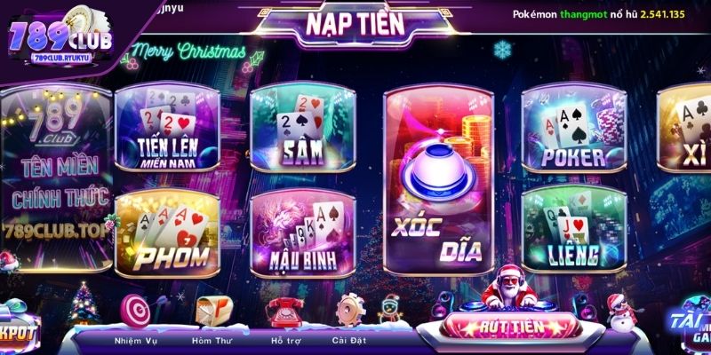 Sự cuốn hút khó cưỡng khi trải nghiệm game bài 789CLUB